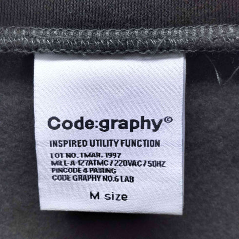 codegraphy コードグラフィー Stand Zipup Track Jacket スタンド ジップアップ トラックジャケット メンズ M
