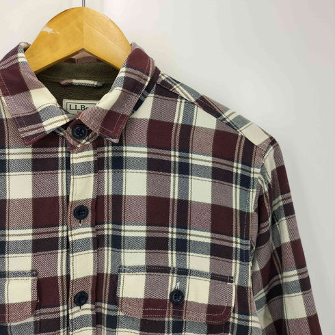 エルエルビーン L.L.Bean フリース・ラインド・フランネル・シャツ ジャパン・フィット メンズ import:S