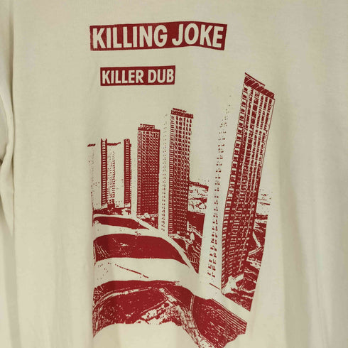 90S STAFFORDボディ ロックバンド ビル プリント シングルステッチ S/S クルーネックTシャツ メンズ import:L