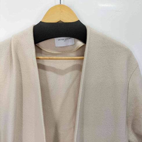 ユナイテッドアローズ UNITED ARROWS UWCC Vネック ノーカラー ロングコート レディース FREE