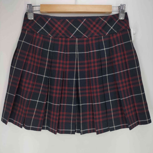 バーバリーブルーレーベル BURBERRY BLUE LABEL ノバチェック ウール ラップスカート レディース JPN:38
