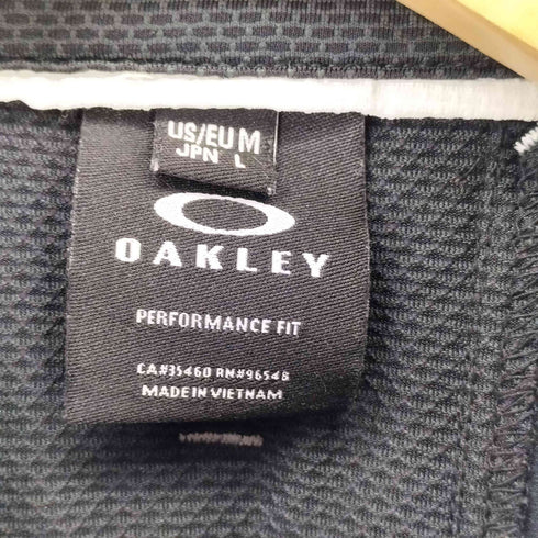 オークリー OAKLEY ロゴ刺繍 ボタンダウンゴルフシャツ メンズ import:L