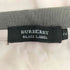 バーバリーブラックレーベル BURBERRY BLACK LABEL レイヤードデザイン フロントプリント リンガーTシャツ レディース JPN:2