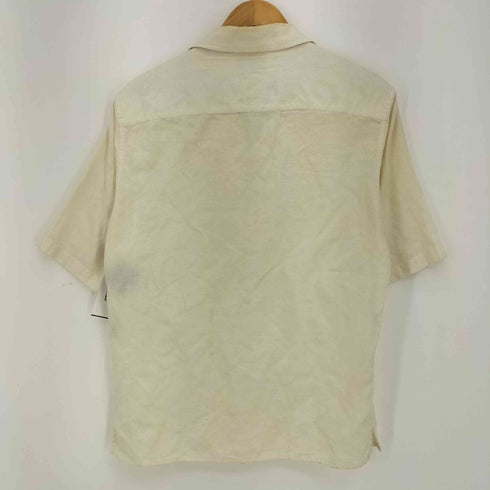 サンローランパリ SAINT LAURENT PARIS 19ss ヴァカレロ期 lace-up short-sleeve shirt ペイズリー レースアップ 半袖 シャツ メンズ F38