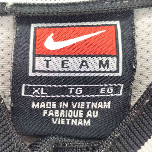 ナイキ NIKE 90S TEAMタグ スウッシュ刺繍 ナイロンピステ メンズ import:XL