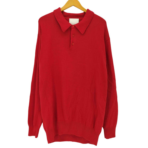 カイコー KAIKO KNIT POLO SHIRT ニット ポロ シャツ メンズ JPN:3