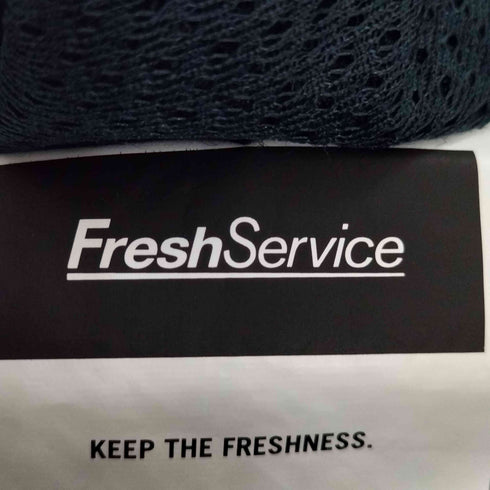 フレッシュサービス Fresh Service SIDE POCKETS STRETCH OVER SHIRT サイド ポケット ストレッチ オーバー シャツ メンズ FREE