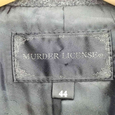 MURDER LICENCE ダブルブレスト スタンダードウールPコート レディース JPN:44