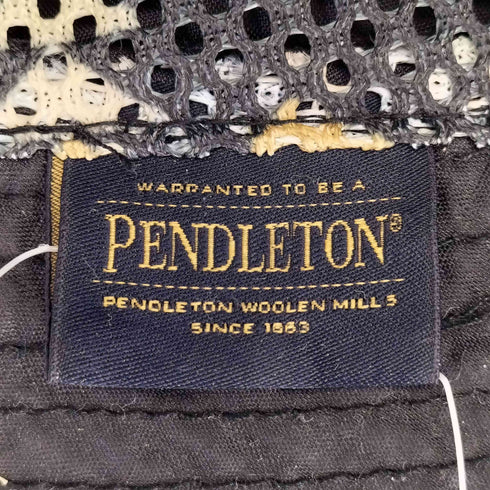 ペンドルトン PENDLETON 裏地メッシュ リップストップナイロンバケットハット メンズ