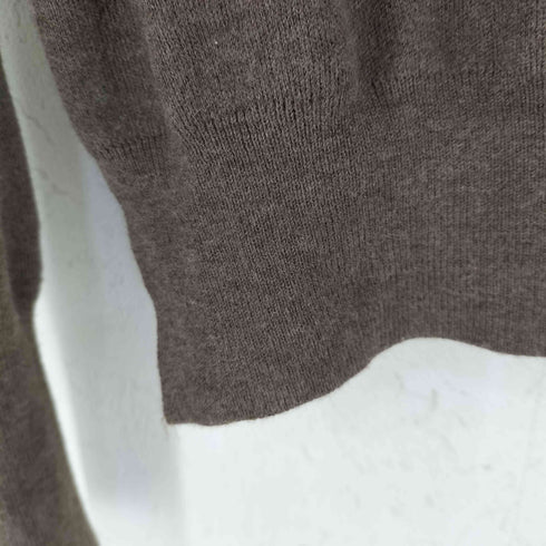 アルアバイル allureville ウール スムース オフ タートルニット レディース