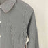 コムデギャルソンコムデギャルソン COMME des GARCONS COMME des GARCONS AD2010 10AW コットン ストライプ 長袖 丸襟 ブラウス レディース XS