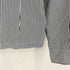 コムデギャルソンコムデギャルソン COMME des GARCONS COMME des GARCONS AD2010 10AW コットン ストライプ 長袖 丸襟 ブラウス レディース XS