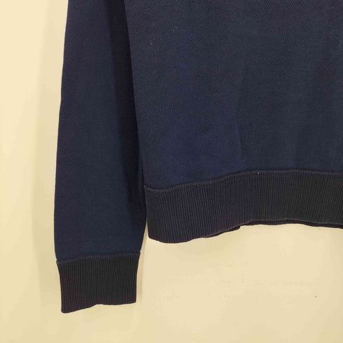 ラルフローレン RALPH LAUREN ロゴ刺繍 Vガゼット クルーネック スウェット レディース import:S