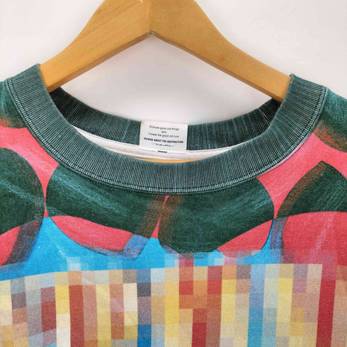 トーキングアバウトザアブストラクション TALKING ABOUT THE ABSTRACTION 25SS ART T-SHIRT 転写 アート Tシャツ メンズ M