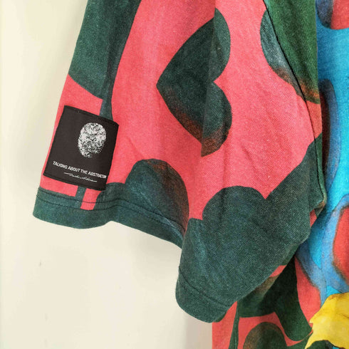トーキングアバウトザアブストラクション TALKING ABOUT THE ABSTRACTION 25SS ART T-SHIRT 転写 アート Tシャツ メンズ M