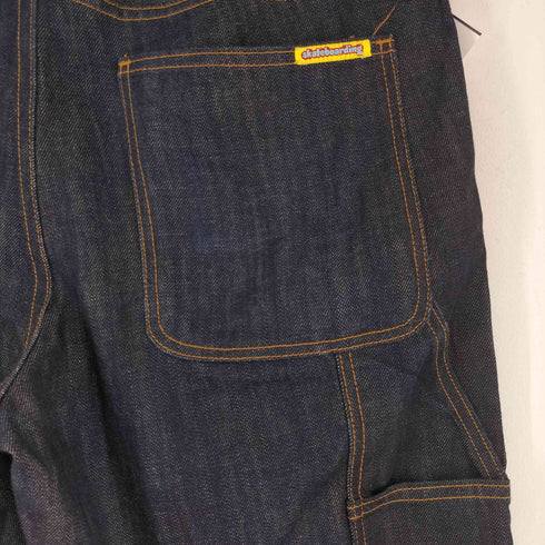 NEOBLUE USA製 バギーデニムワークショーツ メンズ US:34-35