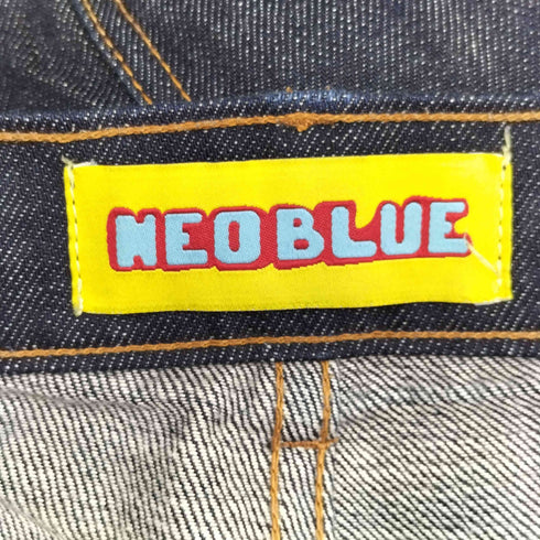 NEOBLUE USA製 バギーデニムワークショーツ メンズ US:34-35