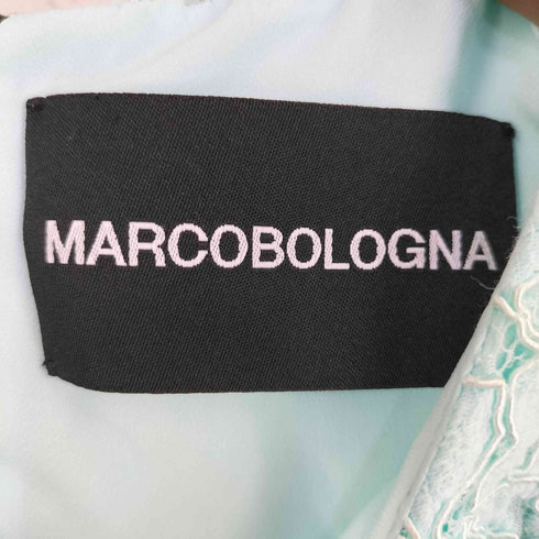 MARCOBOLOGNA マルコボローニャ レーヨン ナイロン コードレース ワンピース レディース 44
