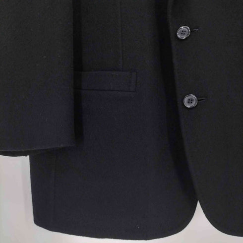 ランバンパリ LANVIN PARIS カシミヤ15%混 裏地グレンチェック 2B テーラードジャケット メンズ