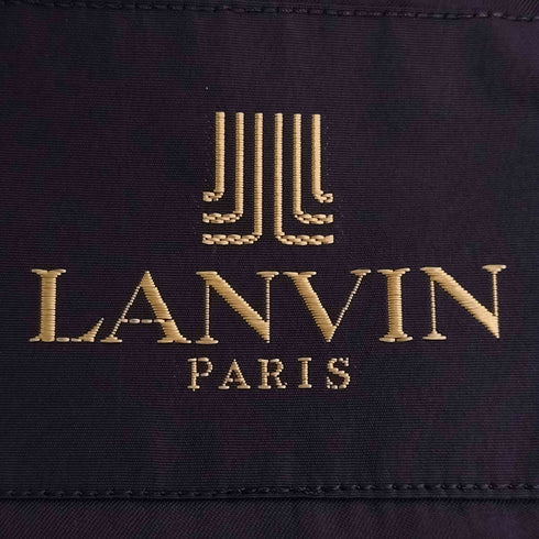 ランバンパリ LANVIN PARIS カシミヤ15%混 裏地グレンチェック 2B テーラードジャケット メンズ