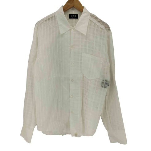 エフエーエフ/フェイクアズフラワーズ FAF/Fake As Flowers 26SS Patch Work Shirts パッチワーク・シャツ メンズ JPN:2