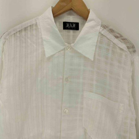 エフエーエフ/フェイクアズフラワーズ FAF/Fake As Flowers 26SS Patch Work Shirts パッチワーク・シャツ メンズ JPN:2