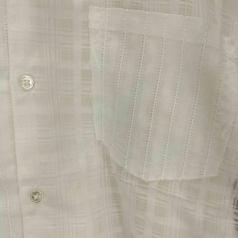 エフエーエフ/フェイクアズフラワーズ FAF/Fake As Flowers 26SS Patch Work Shirts パッチワーク・シャツ メンズ JPN:2
