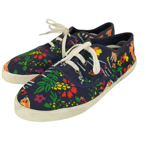 メゾンキツネ MAISON KITSUNE フォックス 総柄 スニーカー メンズ 43