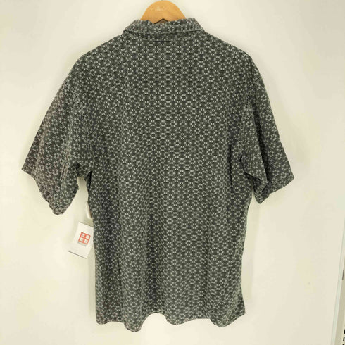 グラミチ GRAMICCI 90S USA製 総柄 S/S レギュラカラーシャツ メンズ import:M