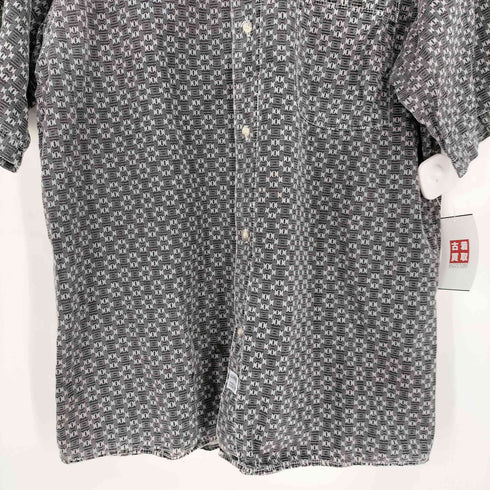 グラミチ GRAMICCI 90S USA製 総柄 S/S レギュラカラーシャツ メンズ import:M