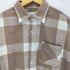 AVANDRESS アバンドレス ブロックチェック フランネルシャツジャケット メンズ import:M