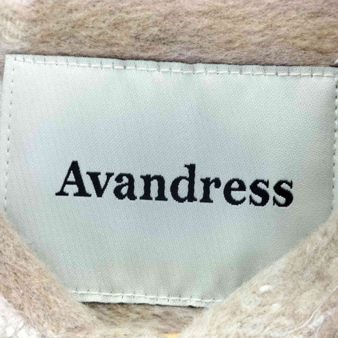 AVANDRESS アバンドレス ブロックチェック フランネルシャツジャケット メンズ import:M