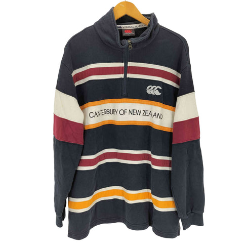 カンタベリー CANTERBURY ハーフジップ スウェット メンズ import:XL