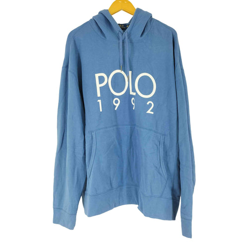 ポロラルフローレン POLO RALPH LAUREN ロゴプリント プルオーバーパーカー メンズ 2XB