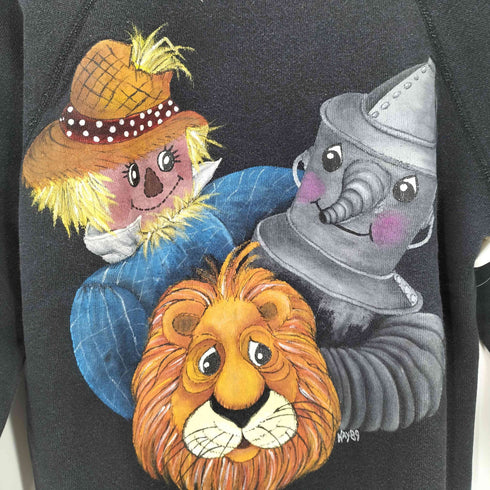 ヘインズ Hanes 90S USA製 プリント スウェット メンズ import:L