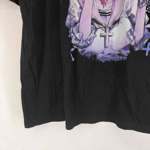 プリントスター printstar 病みガール プリント Tシャツ メンズ JPN:XL