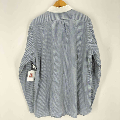 ポロバイラルフローレン Polo by RALPH LAUREN ストライプ クレリックシャツ メンズ import:XXL