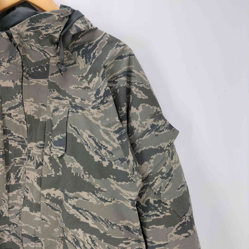 ユーエスアーミー U.S. ARMY 米軍 USA製 迷彩柄 ABU GORE-TEX デジタル タイガー カモ ミリタリー ゴアテックス パーカー メンズ XL/R