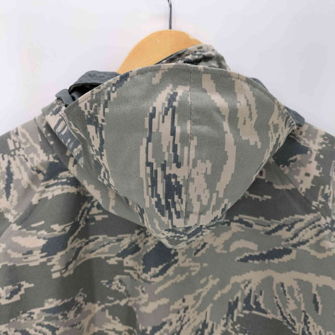 ユーエスアーミー U.S. ARMY 米軍 USA製 迷彩柄 ABU GORE-TEX デジタル タイガー カモ ミリタリー ゴアテックス パーカー メンズ XL/R