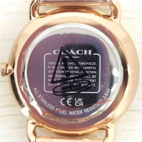コーチ COACH ELLIOT エリオット クオーツ メッシュベルト 腕時計 レディース