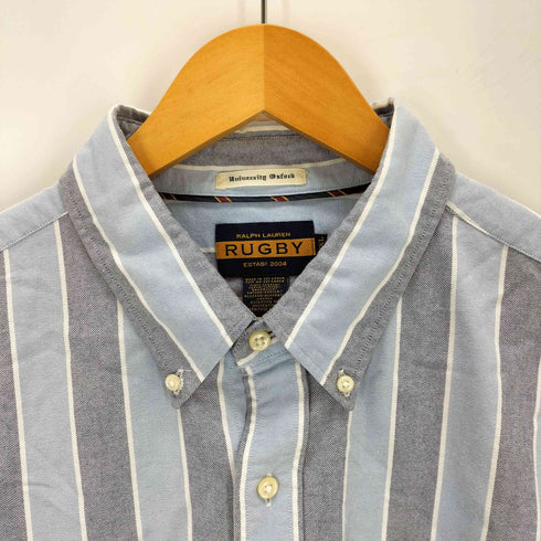 ラグビーラルフローレン Rugby Ralph Lauren University Oxford ストライプ BDシャツ メンズ import:XXL