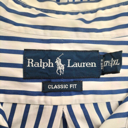 ラルフローレン RALPH LAUREN CLASSIC FIT ストライプ BDシャツ メンズ import:XL