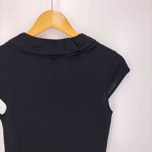 ダナキャランニューヨーク DKNY ノースリーブ フリルワンピース Y2K レディース P