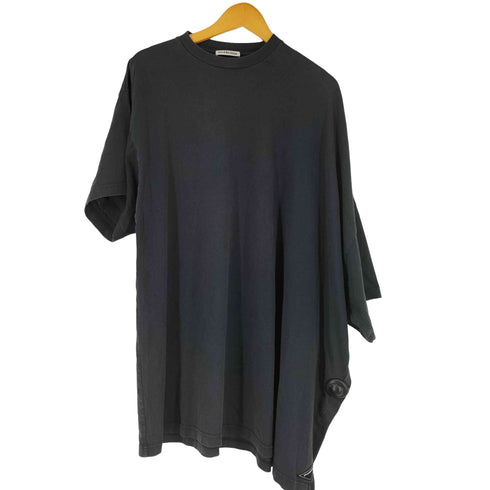 バレンシアガ BALENCIAGA 19AW Shifted T-shirt アシンメトリーオーバーサイズTシャツ メンズ import:XS