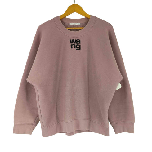 アレキサンダーワン Alexander Wang SWEATSHIRT WITH LOGO ロゴ プリント スウェット メンズ JPN:L