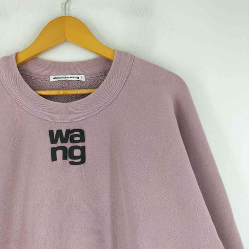 アレキサンダーワン Alexander Wang SWEATSHIRT WITH LOGO ロゴ プリント スウェット メンズ JPN:L