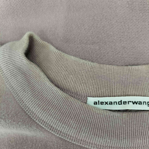 アレキサンダーワン Alexander Wang SWEATSHIRT WITH LOGO ロゴ プリント スウェット メンズ JPN:L