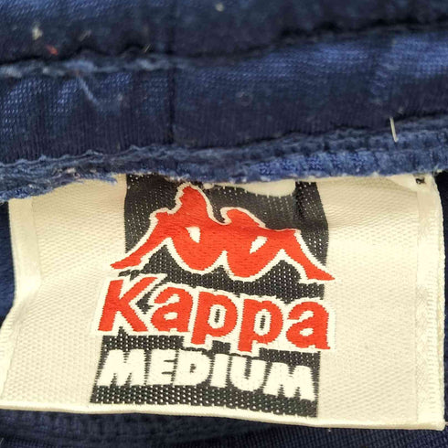 カッパ Kappa 90S ロゴ 刺繍 サイドライン トラック パンツ ジャージ メンズ JPN:M