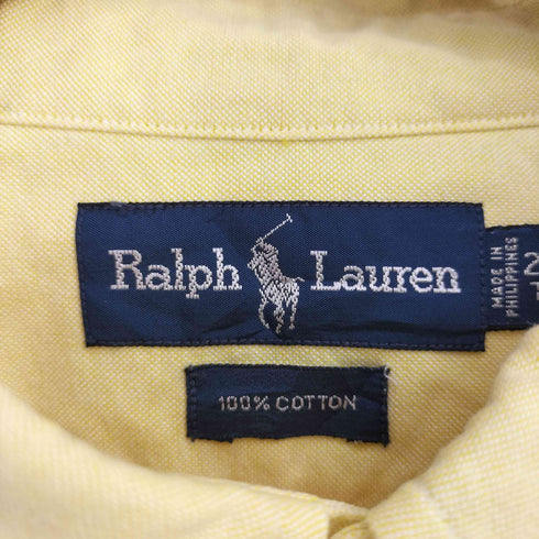 ラルフローレン RALPH LAUREN スモールポニー ポケット付 半袖シャツ メンズ import:XXL