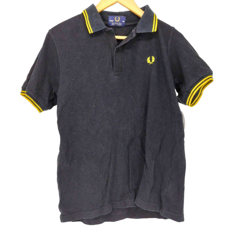 フレッドペリー FRED PERRY ワンポイント刺繍 ポロシャツ イングランド製 メンズ UK:38